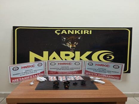 Çankırı'da uyuşturucu operasyonu; 5 tutuklama