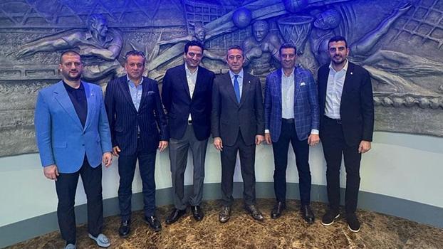 Boks Federasyonu Başkanı Suat Hekimoğlu’ndan Fenerbahçe Başkanı Ali Koç'a ziyaret