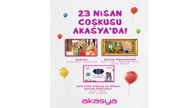 Akasya’dan 23 Nisan'a özel festival