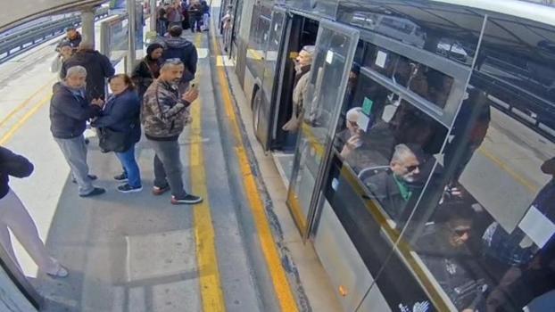 Depreme metrobüste yakalandılar