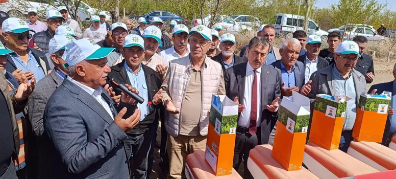 Yeşilhisar’da pancar ekim töreni düzenlendi