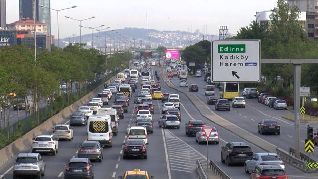 İstanbul - İstanbul'da trafik yoğunluğu yüzde 63