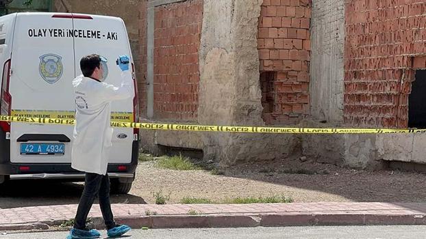Konya'da inşaatta ceset bulundu