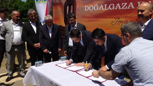 Batman’ın Gercüş ilçesinde doğalgaz altyapı çalışmaları başladı