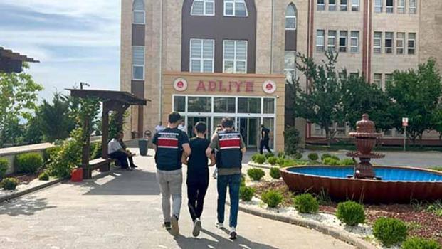 Köpeği motosiklete bağlayıp sürükleyen sürücü gözaltına alındı