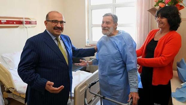 Yeşilçam'ın usta ismi Ahmet Mekin, taburcu oldu
