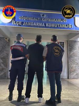 15 yıl kesinleşmiş hapis cezasıyla aranan hükümlü yakalandı