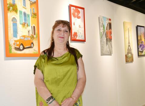 Ressam Dağlı'nın 6'ncı sergi heyecanı