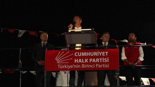 Özgür Özel Pendik'te konuştu