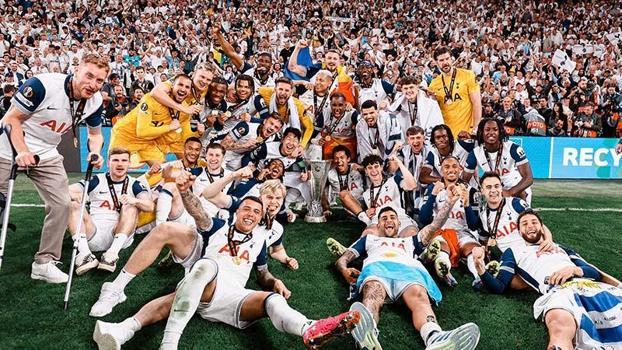 Premier Lig’de sıkıntılı günler geçiren Tottenham’ın Avrupa Ligi zaferi