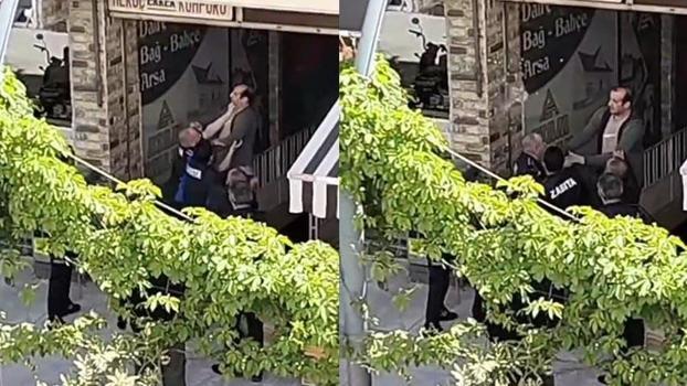 Engelli esnaf ile zabıta arasında arbede