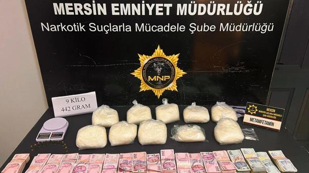 Mersin’de uyuşturucu operasyonu