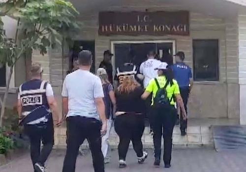 Kemer'de uyuşturucu baskınına 7 gözaltı