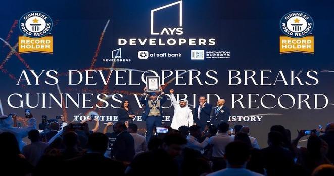 AYS Developers, Guinness Dünya Rekoru’nu kırdı