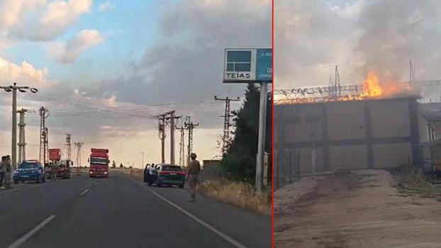 Mardin'de trafo merkezinde yangın; 150 kırsal mahalle enerjisiz kaldı