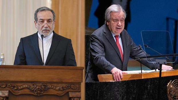 İran Dışişleri Bakanı Arakçi, BM Genel Sekreteri Guterres ile telefonda görüştü