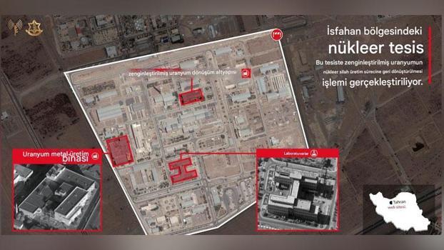İsrail Ordusu, İran'ın İsfahan bölgesindeki nükleer tesise saldırdı