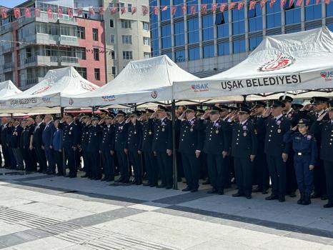 Jandarma teşkilatının 186’ncı kuruluş yıldönümü Uşak’ta törenle kutlandı