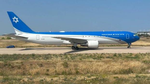 Netanyahu'nun uçağı Yunanistan'da görüntülendi