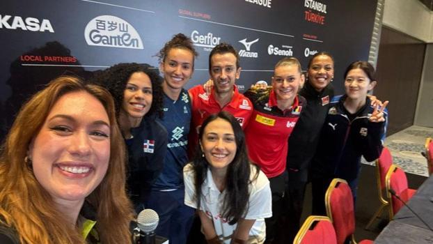 Voleybol Milletler Ligi'nin 2’nci haftası öncesi basın toplantısı düzenlendi