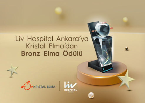 Liv Hospital Ankara’ya Kristal Elma’dan bronz elma ödülü