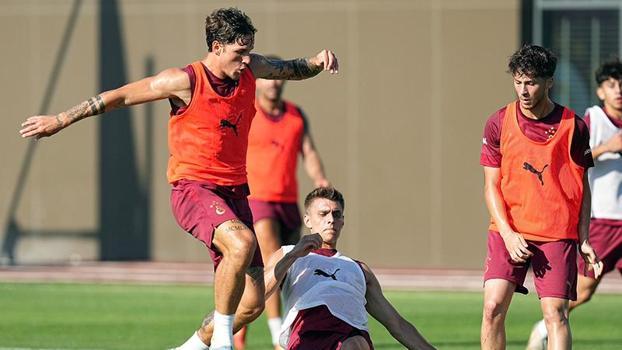 Galatasaray günü çift antrenmanla tamamladı