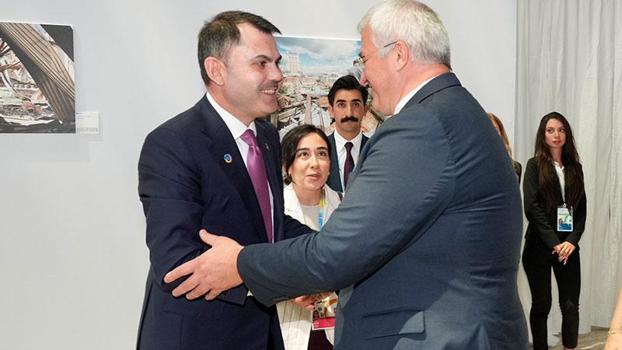 Bakan Kurum, Ukrayna Dışişleri Bakanı Sybiha ile görüştü