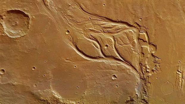 Mars'ta eski nehir izleri keşfedildi