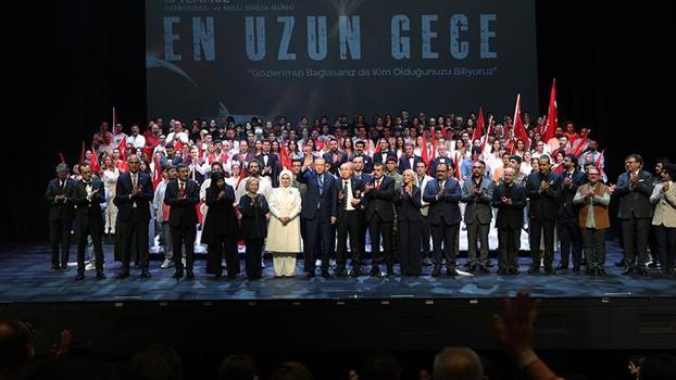 Cumhurbaşkanlığı Külliyesi’nde 'En Uzun Gece' destanının ilk temsili gerçekleştirildi