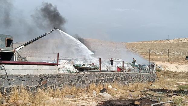 Gaziantep’te geri dönüşüm fabrikasında yangın