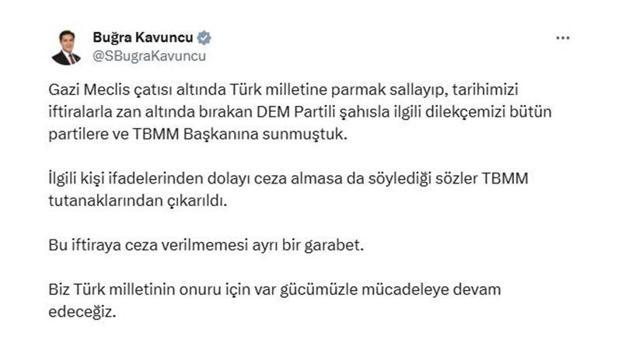 DEM Parti'li Aslan'ın sözde Ermeni soykırımı ile ilgili sözleri tutanaklarından çıkarıldı