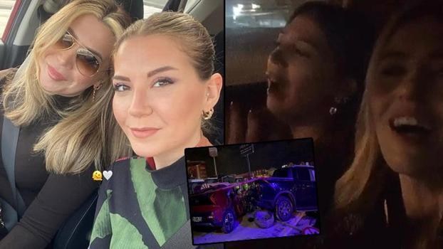 Kazada ölen kız kardeşlerden geriye otomobilde şarkı söyledikleri görüntüler kaldı