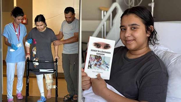 Seher kemik kanserini yenip, yeniden ayağa kalktı