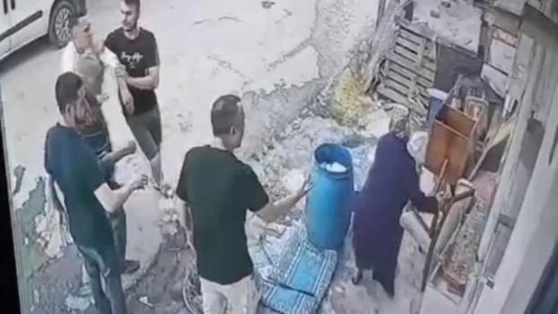 Başakşehir’de baba ve oğlu, izinsiz alınan bidon nedeniyle 58 yaşındaki kadını darbetti