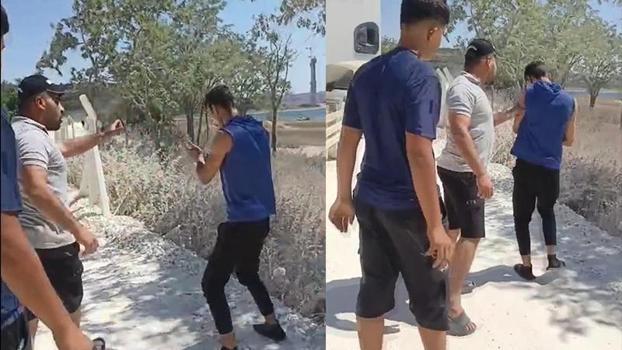 Arnavutköy'de yolda 'Toz çıkardın' kavgası