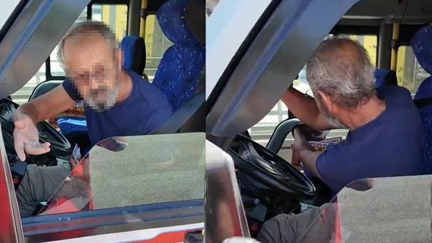 Ceza yazılan dolmuş şoförü: Telefonla kızımla konuşuyordum yasak mı