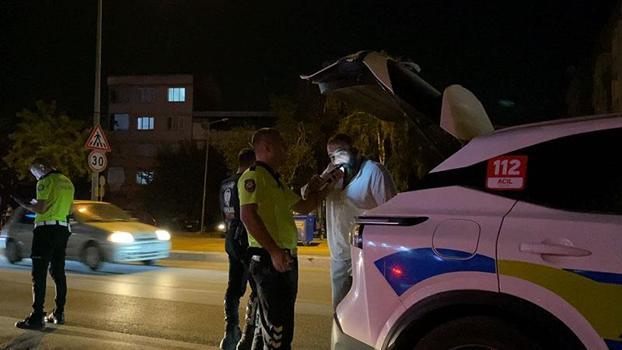 Polisin 'Dur' ihtarına uymayan otobüs şoförü 1,49 promil alkollü çıktı