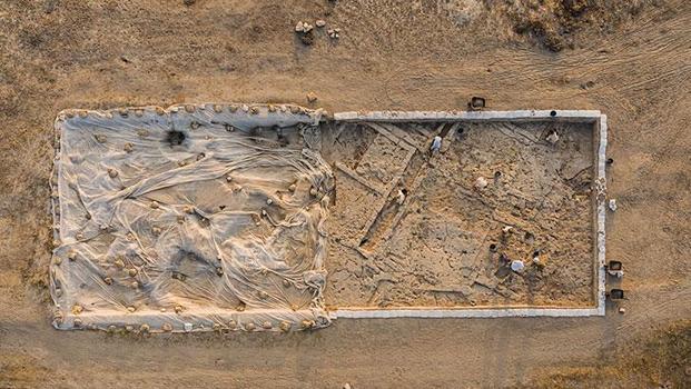 One of the first streets of Neolithic age was founded in Canhasan