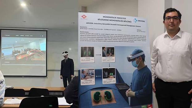 Üniversite öğrencilerinden ameliyatlarda 'artırılmış gerçeklik' desteği