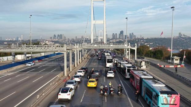 İstanbul - 15 Temmuz Şehitler Köprüsü'nde 09.05