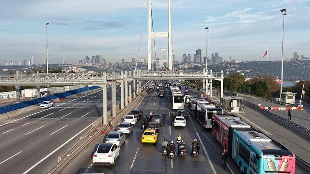 15 Temmuz Şehitler Köprüsü'nde 09.05