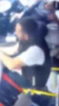 Otobüs şoförüne darp araç kamerasında