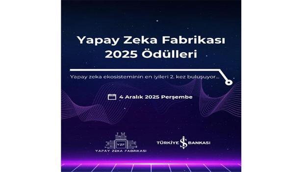 Yapay Zeka Fabrikası Ödüllerine başvurular başladı