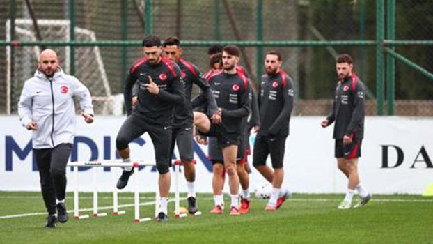 A Millî Takım'da Bulgaristan maçı hazırlıkları sürüyor