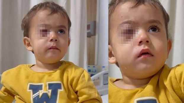 Bursa'da, 2 yaşındaki Alpaslan'ın görme yetisini kaybetmesine neden olan torpil, fırından alınmış