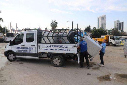 Akdeniz’in çöp konteyneri eksiği kalmayacak