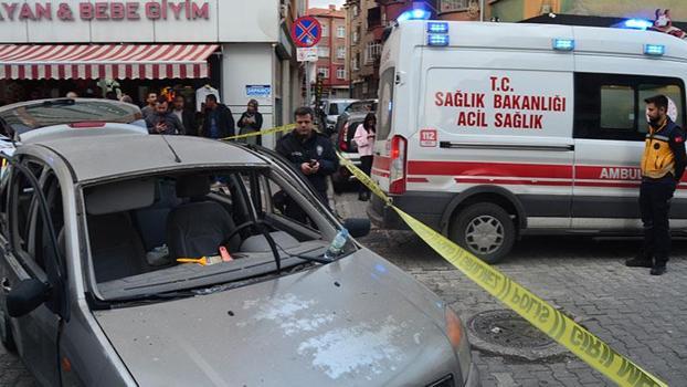 Otomobildeki piknik tüpünde gaz sıkışması: 1 yaralı