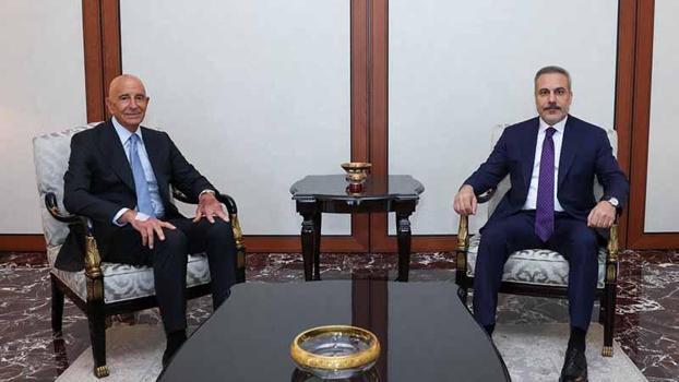 Bakan Fidan, ABD Büyükelçisi Barrack'ı kabul etti