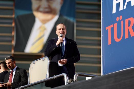 Fatih Erbakan: Türkiye'yi yeniden yaşanabilir kılacağız