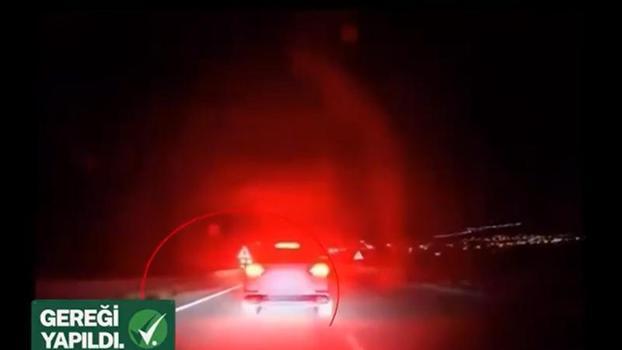 Bakan Yerlikaya: Trafik güvenliğini tehlikeye düşüren sürücü yakalandı